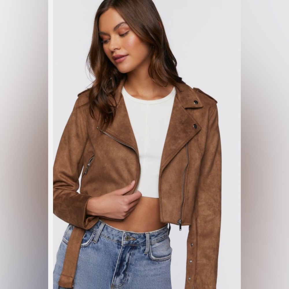 Forever 21 Faux Suede Jacket